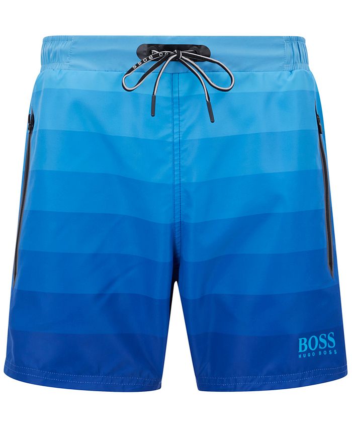 Hugo Boss BOSS Men's Quick Dry Swim Trunks & Reviews - Swimwear - Men ...