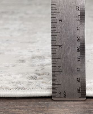 Aisha AIS-2305 Light Gray 9'3" x 12'3" Area Rug