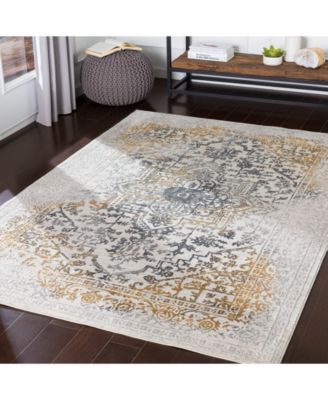 Aisha AIS-2308 Charcoal 9'3" x 12'3" Area Rug