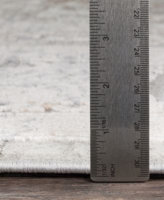 Surya Alpine ALP-2307 Light Gray 6'7" x 9'6" Area Rug