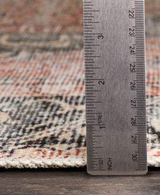 Amelie AML-2309 Rose Machine-Washable 2' x 3' Area Rug