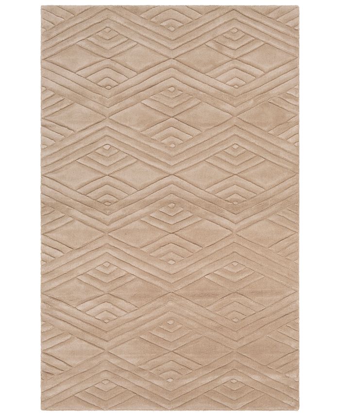 Surya Etching ETC5000 Taupe 5' x 8' Area Rug Macy's