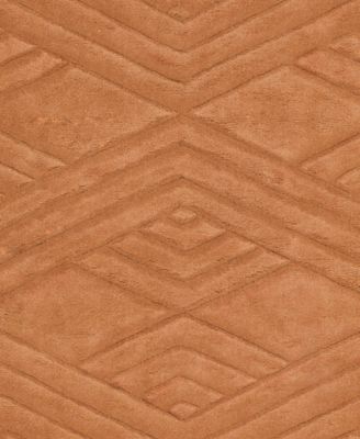 Surya - Etching ETC-5002 Burnt Orange 18" Square Swatch