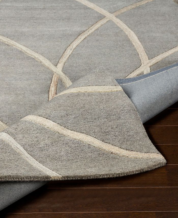 Surya Forum FM7217 Medium Gray 8' x 11' Area Rug Macy's