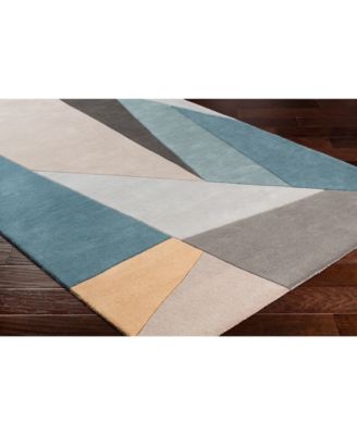 Forum FM-7223 Teal 5' x 8' Area Rug