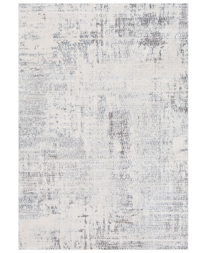 Surya Genesis GNS2306 Silver Gray 5'3" x 7'6" Area Rug Macy's