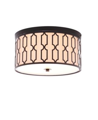 Link 3-Light Metal Led Flush Mount