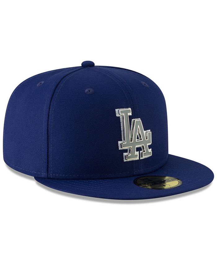 New Era Los Angeles Dodgers Metal & Thread 59FIFTY-FITTED Cap - Macy's