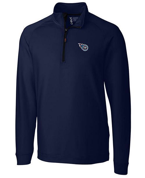 Cutter Buck Men S Tennessee Titans Jackson Half Zip Pullover