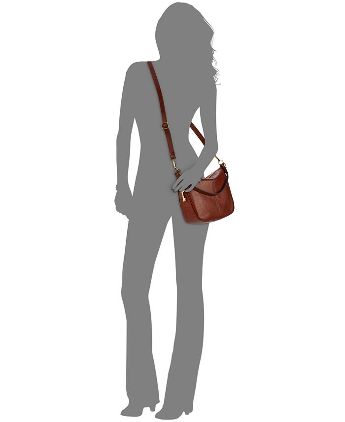 Fossil Jolie Leather Crossbody Bag Macy's