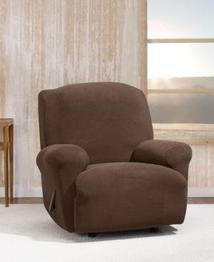 Sure Fit Stretch Morgan 1-pc. Slipcover In Chocolate
