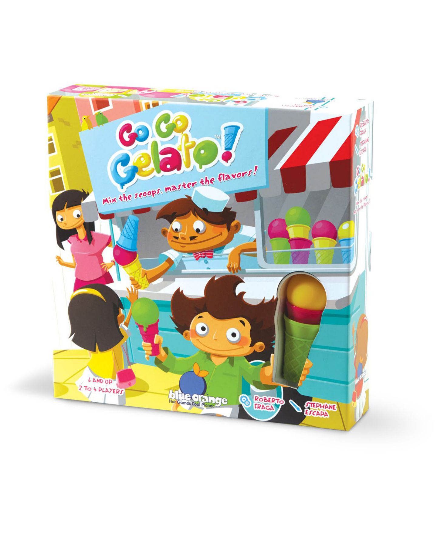Семейная настольная игра Blue Orange Games Go Go Gelato Party, от 6 лет — фото 5