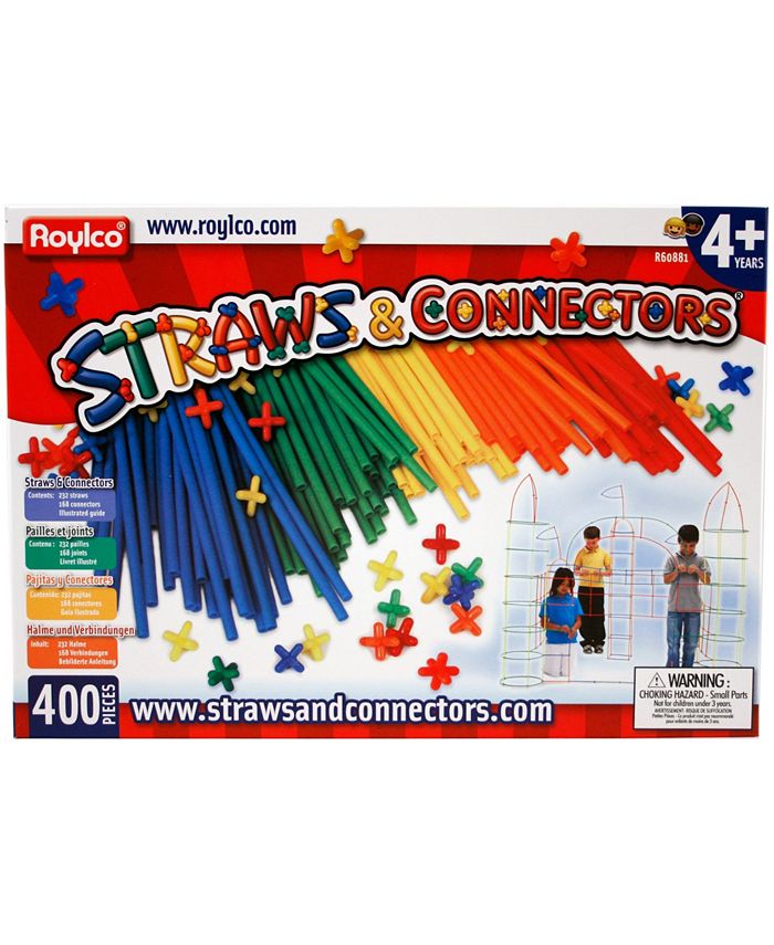 Roylco Straws and Connectors 400 Piece Set Macy's