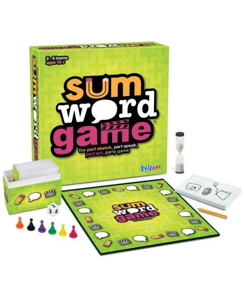 Детская настольная игра Talicor Sum Word Party Board Game, Ages 13+