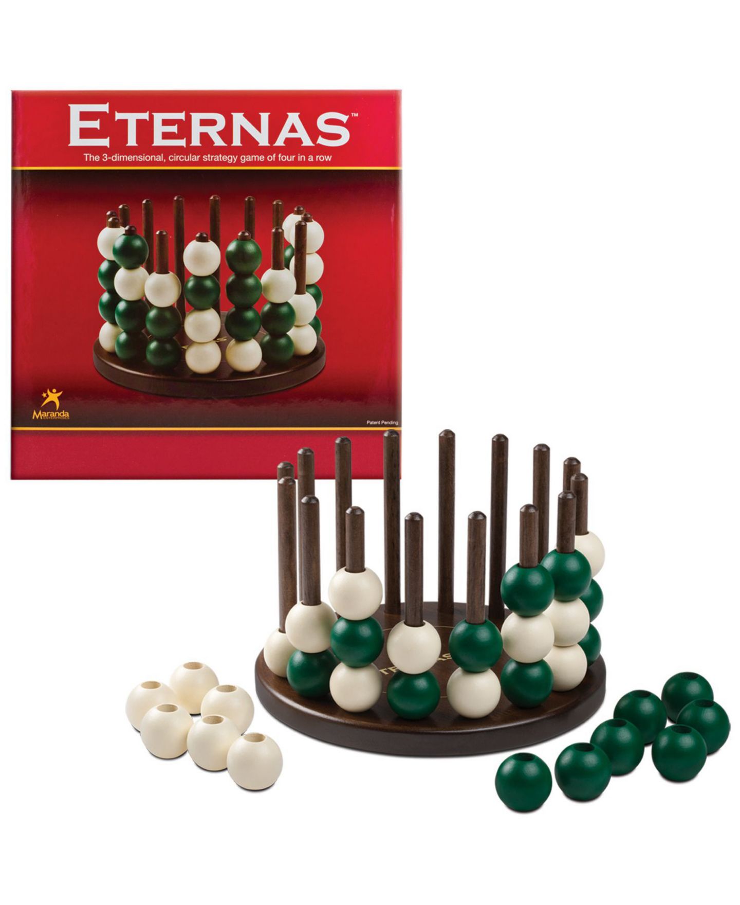 Детская настольная игра Front Porch Classics Eternas 2-Player Strategy Board Game, Ages 6+ — фото 1