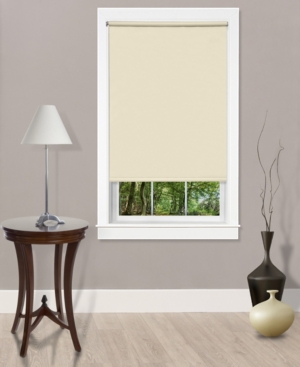 Achim Cords Free Tear Down Room Darkening Window Shade, 55x72 In Ivory