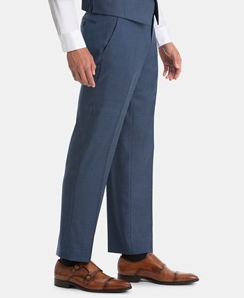 Ralph Lauren Mens Ultraflex Classic Fit Chambray Pants Blue Size 40x29
