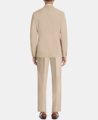 Lauren Ralph Lauren Men's UltraFlex Classic-Fit Tan Cotton Suit Separates -  Macy's