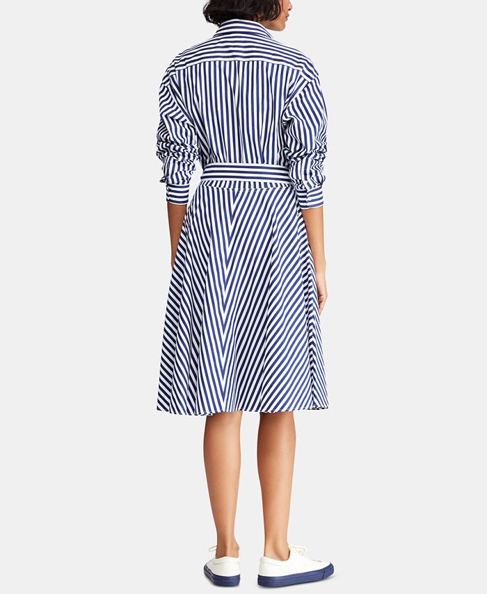 Polo Ralph Lauren Broadcloth Cotton Shirtdress - Macy's