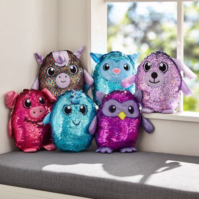 stuffed animals with sequins