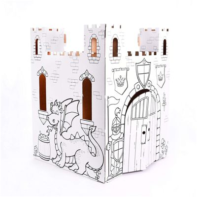 Easy Playhouse Fairy Tale Castle Cardboard Playhouse