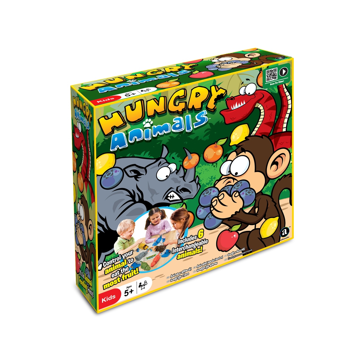 Masterpieces Puzzles Kids' Merchant Ambassador Hungry Animals In Multi