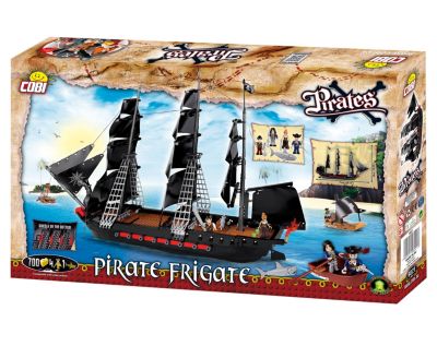COBI Pirates Pirate Frigate Ship 700 Piece Construction Blocks Building Kit