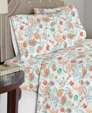 Celeste Home Luxury Weight Cotton Flannel Sheet Set Twin Bedding