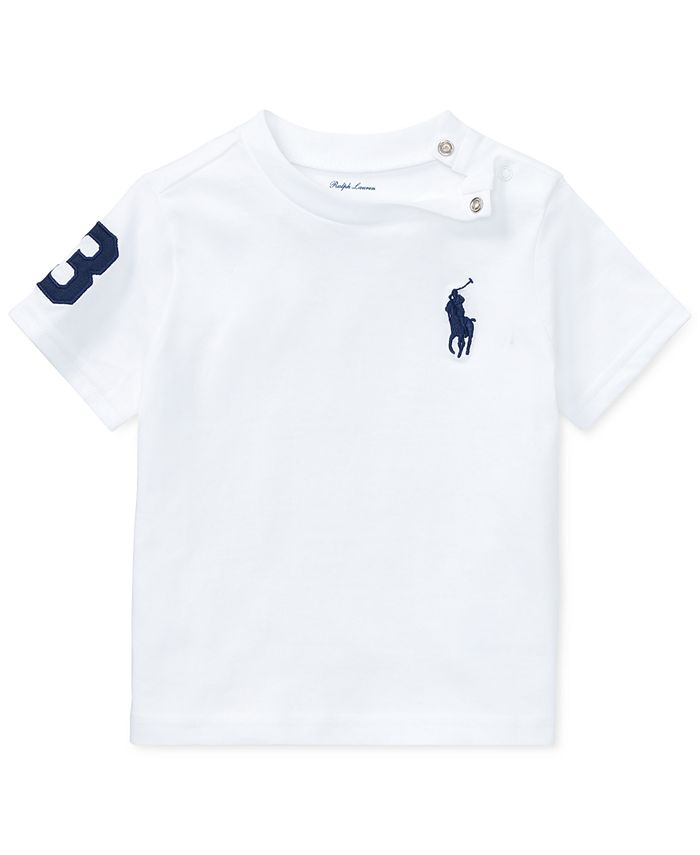 Polo Ralph Lauren Baby Boys Jersey Crewneck TShirt Macy's