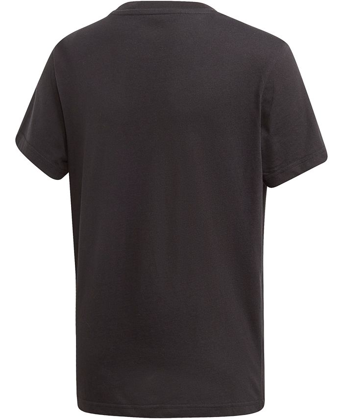 adidas Big Boys Logo-Print Cotton T-Shirt - Macy's