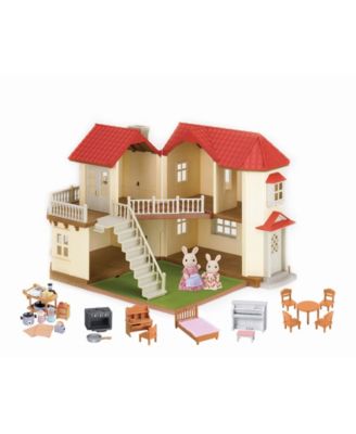 calico critters light and curtain set