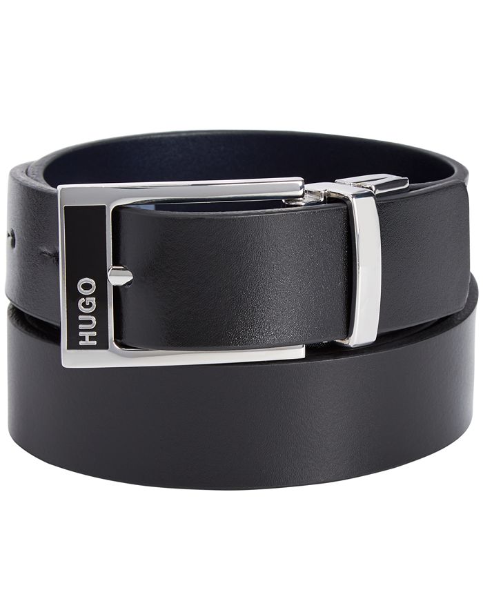 Hugo Boss BOSS Men's Gilb Reversible Leather Belt Macy's