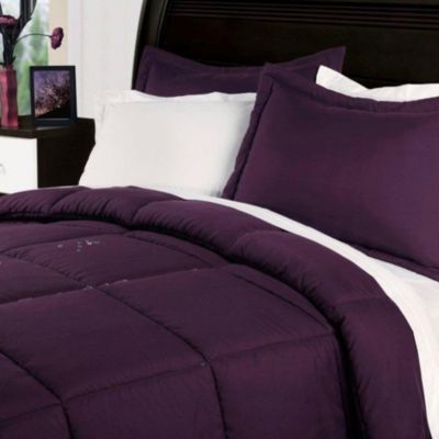 Water and Stain Resistant Microfiber Comforter Mini Set