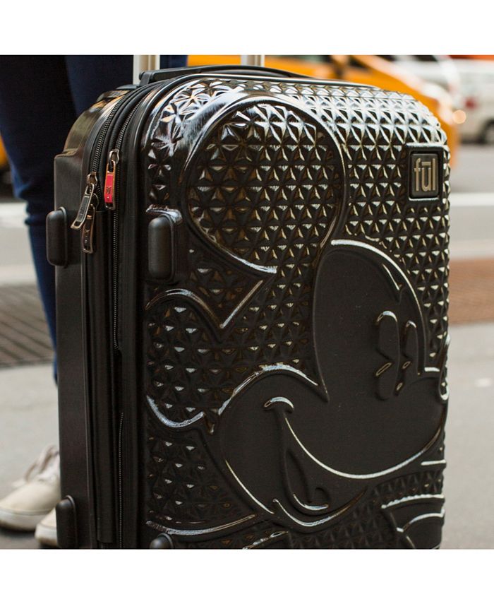 FUL Disney Textured Mickey 29" Hardside Spinner Suitcase & Reviews