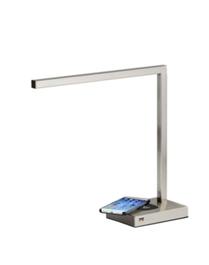 Adesso Aidan Wireless Charging Led Desk Lamp