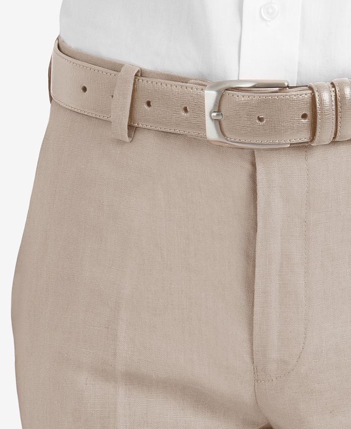 Ralph Lauren Boys Linen Trousers in White