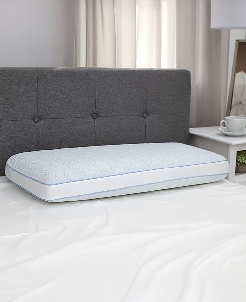 Arctic Gusset GelInfused Memory Foam Pillow with Cool Coat