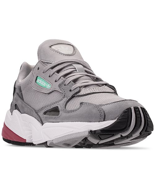 Adidas Women S Originals Falcon Suede Casual Sneakers From Finish Line Reviews Finish Line Athletic Sneakers Shoes Macy S