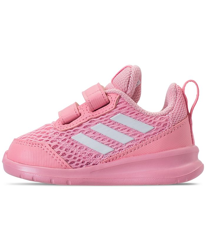 adidas Toddler Girls' AltaRun CF Athletic Sneakers from Finish Line ...