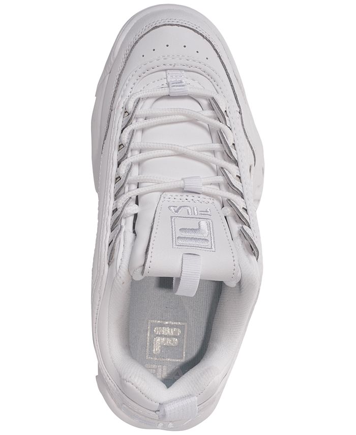 womens fila disruptor ii premium athletic shoe