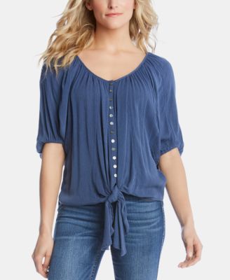 Karen Kane - Tie-Front Top