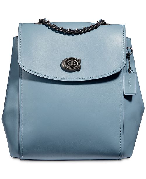 COACH Parker Convertible Backpack in Refined Leather ...