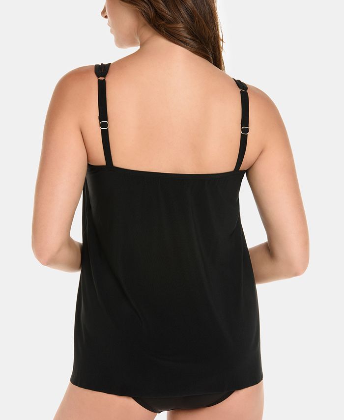 Miraclesuit Draped Tankini Top & HighWaist Bottoms Macy's