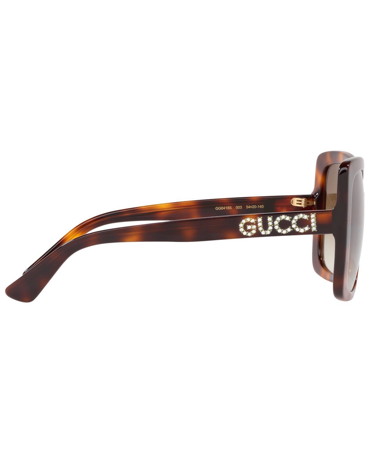 Gucci Sunglasses, GG0418S 54 -/ BROWN GRADIENT