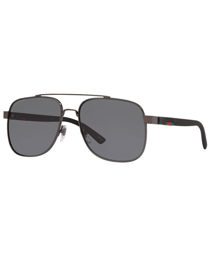 antydning aftale hoste Gucci Polarized Sunglasses, GG0422S 60 - Macy's