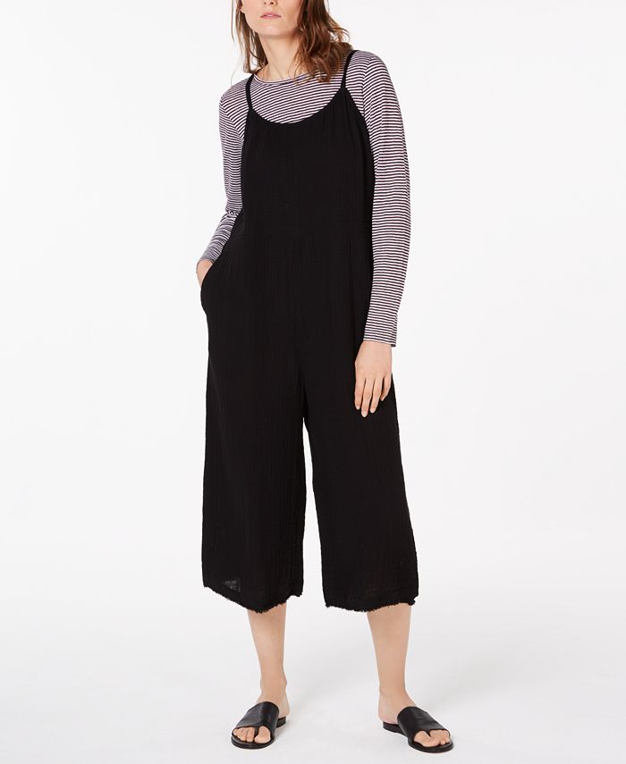 Eileen fisher organic cotton crepe jumpsuit shop