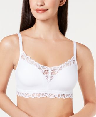 Women's Bali DF6592 Lace Desire Tailored Cup Convertible Wirefree Bra 