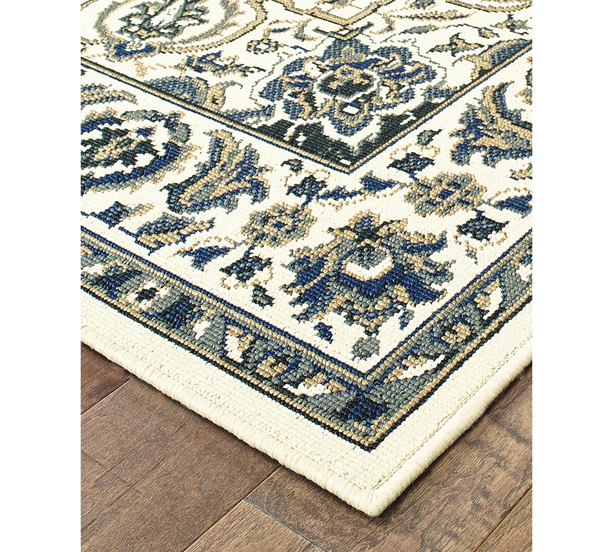 Oriental Weavers Marina 1248WNavy Indoor/Outdoor Area Rug -Navy