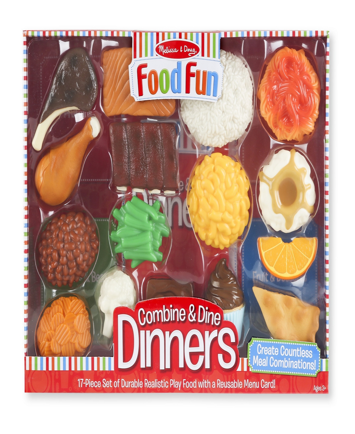 Melissa & Doug Kids'  Food Fun Combine & Dine Dinners In Multi