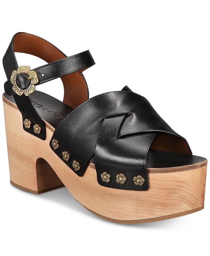 Coach hot sale nessa clog